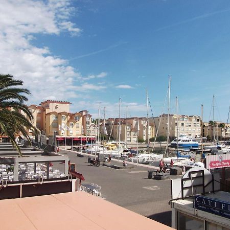 Studio sur le port, climatisation, wifi, piscine, lave-linge Gruissan Esterno foto